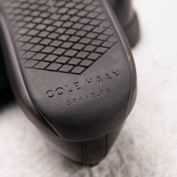 Cole Haan Lovell 2 Black Leather Loafers Grand OS Slip On Mens Size 11 main image 9